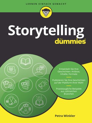 cover image of Storytelling f&uuml;r Dummies